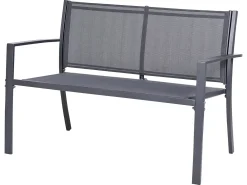 Set da giardino con tavolo 4 posti TAVOLETO Metallo Grigio scuro