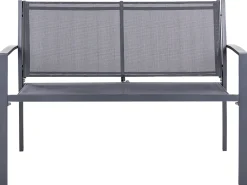 Set da giardino con tavolo 4 posti TAVOLETO Metallo Grigio scuro