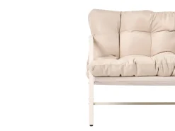 Set da giardino con tavolo 4 posti GARDA Metallo Beige