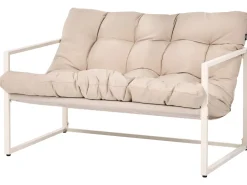 Set da giardino con tavolo 4 posti GARDA Metallo Beige