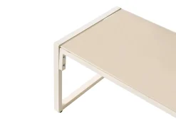 Set da giardino con tavolo 4 posti GARDA Metallo Beige