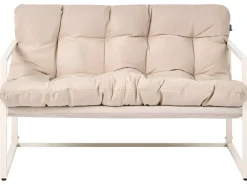Set da giardino con tavolo 4 posti GARDA Metallo Beige