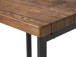 Set da pranzo ARLINGTON Marrone scuro 4 posti