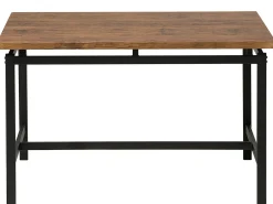 Set da pranzo ARLINGTON Marrone scuro 4 posti