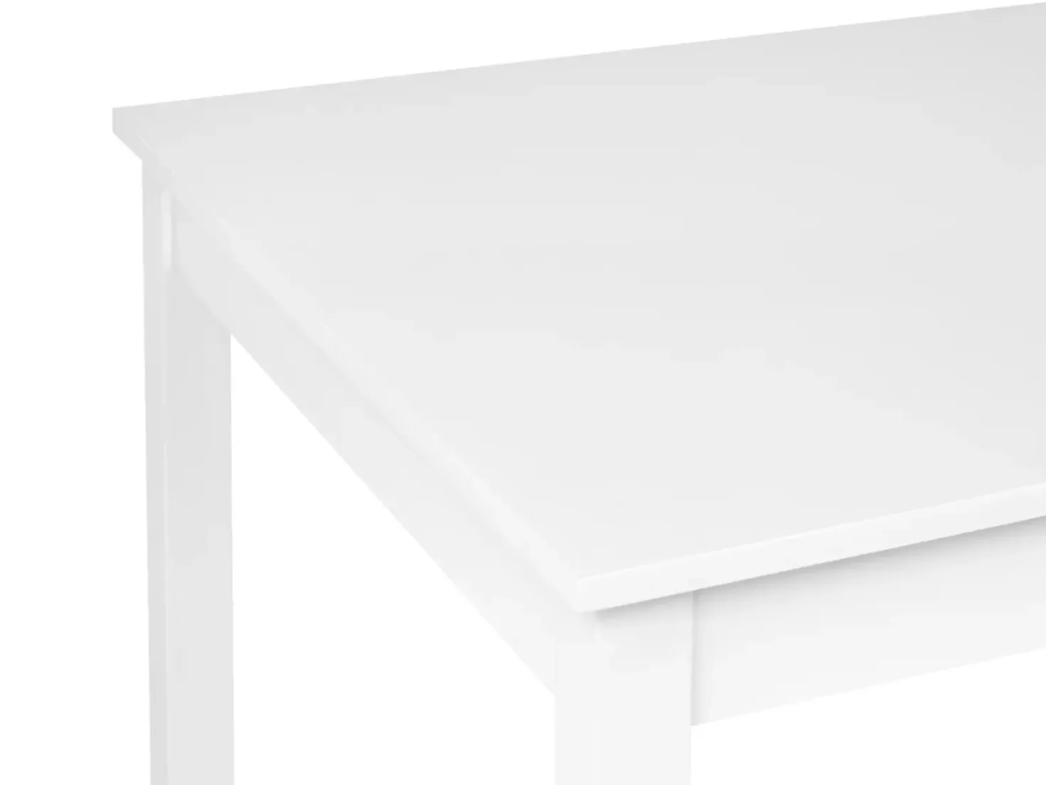 Set da pranzo BARLEE Legno di pioppo Bianco 4 posti