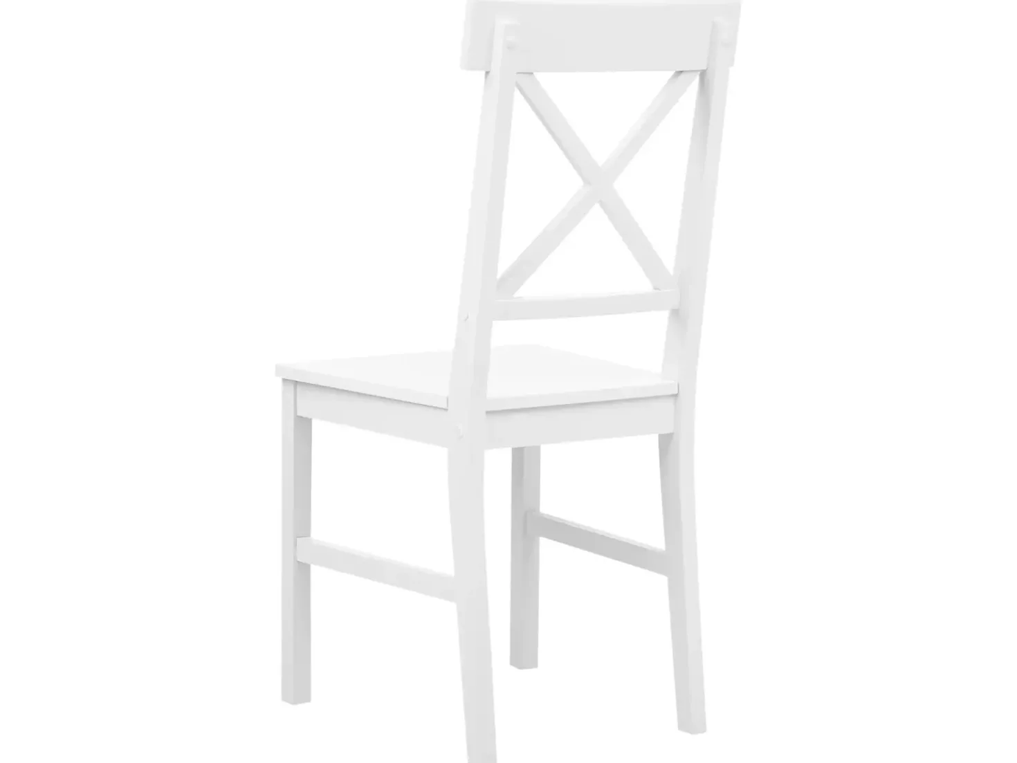 Set da pranzo BARLEE Legno di pioppo Bianco 4 posti