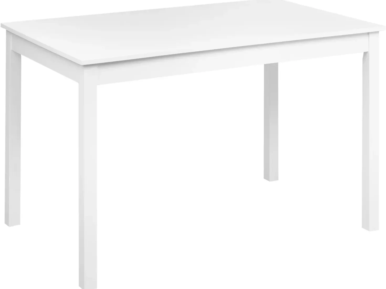 Set da pranzo BARLEE Legno di pioppo Bianco 4 posti