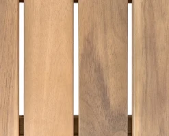 Set da pranzo da giardino con panche 6 posti CHIOGGIA Legno di acacia certificato Marrone chiaro