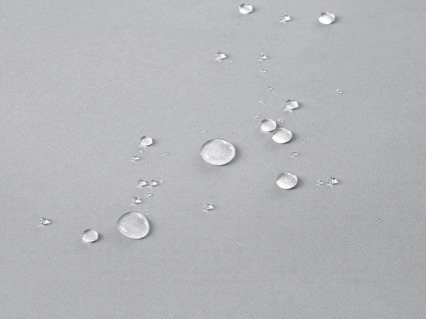 Set da pranzo da giardino 6 posti JAVA PREMIUM Legno d'acacia Grigio chiaro