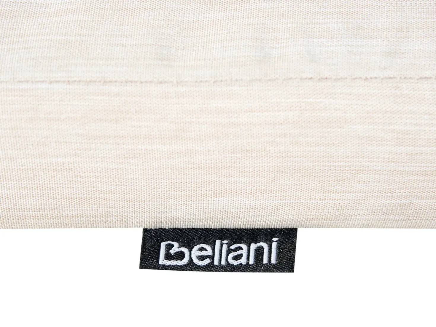 Set da pranzo da giardino 6 posti AMANTEA PREMIUM Legno d'acacia Beige chiaro