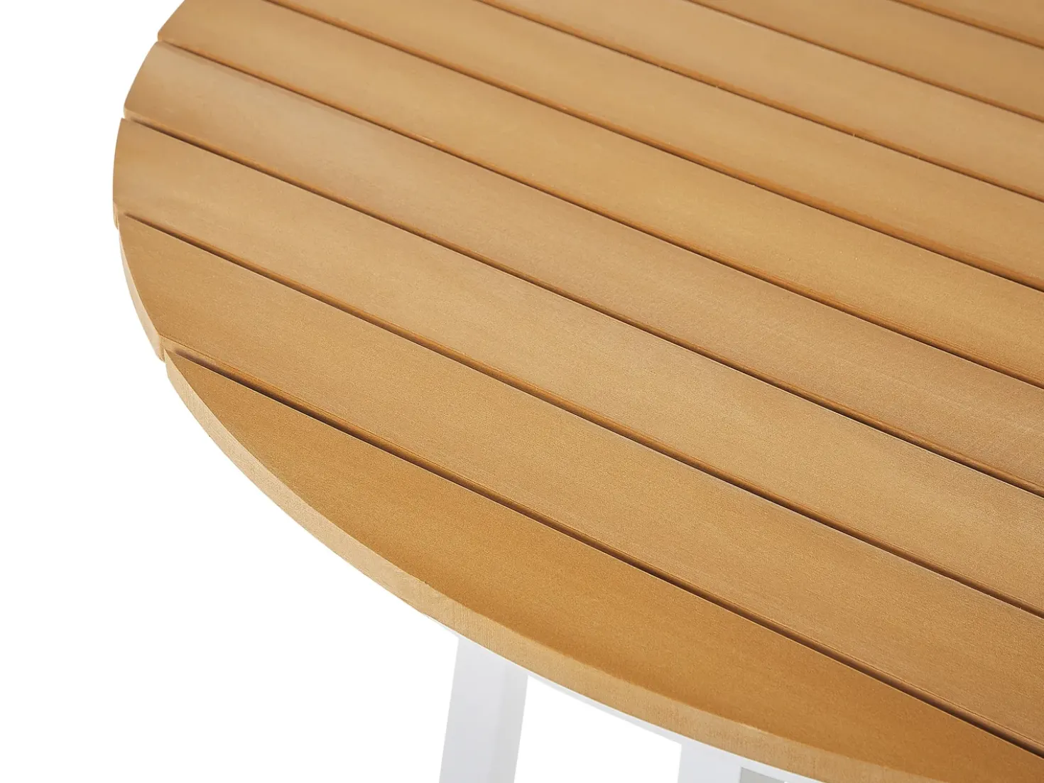 Set da pranzo da giardino 4 posti CAVOLI con cuscini Metallo Beige