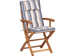 Set da pranzo da giardino 8 posti MAUI II con cuscini Legno d'acacia Multicolore
