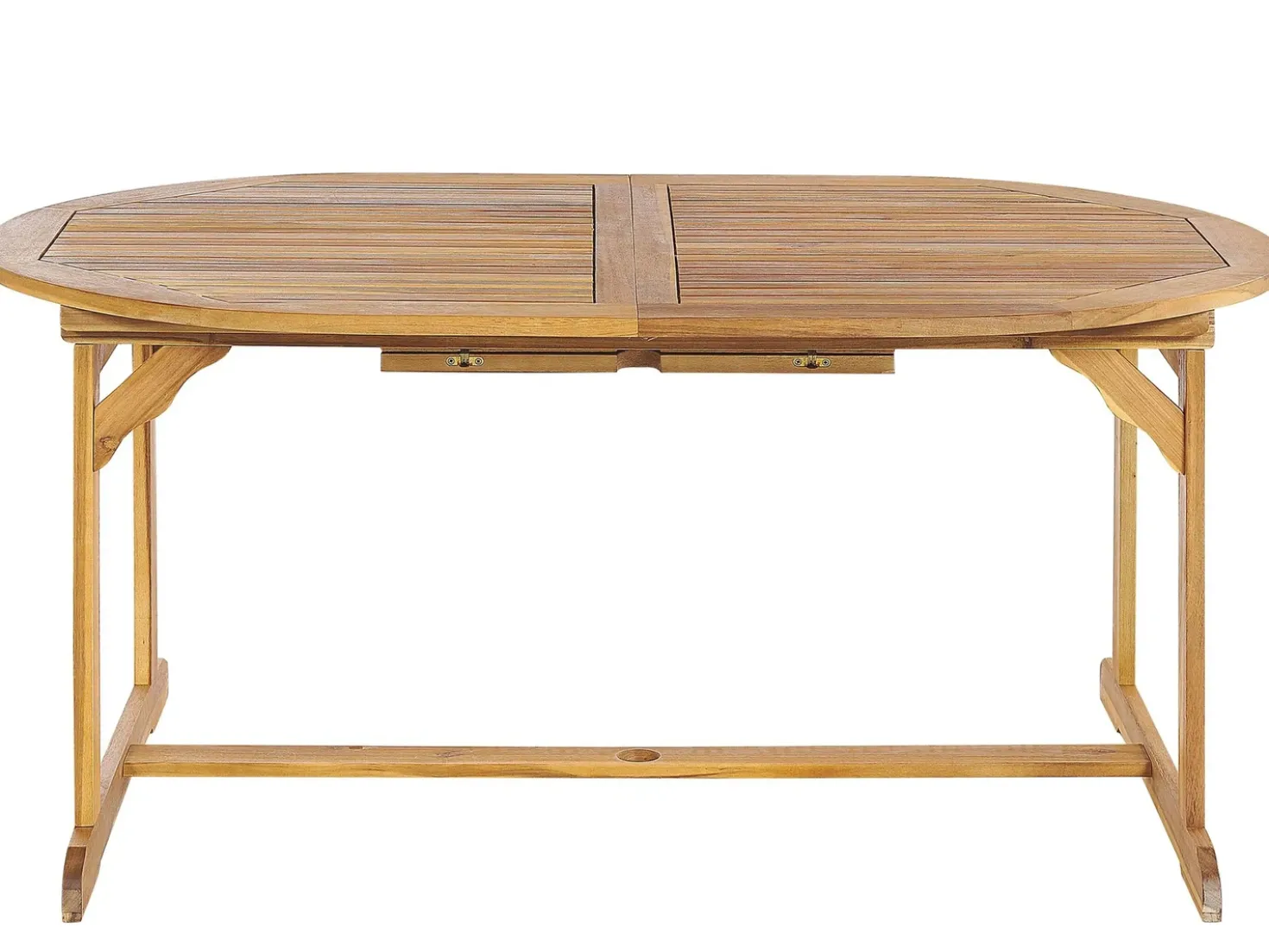 Set da pranzo da giardino 8 posti MAUI PREMIUM Legno d'acacia Tortora