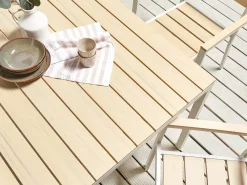Set da pranzo da giardino 4 posti PRATO Beige