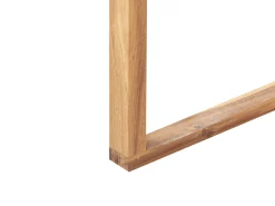 Set da pranzo da giardino 8 posti SASSARI PREMIUM con cuscini Legno di acacia certificato Verde chiaro