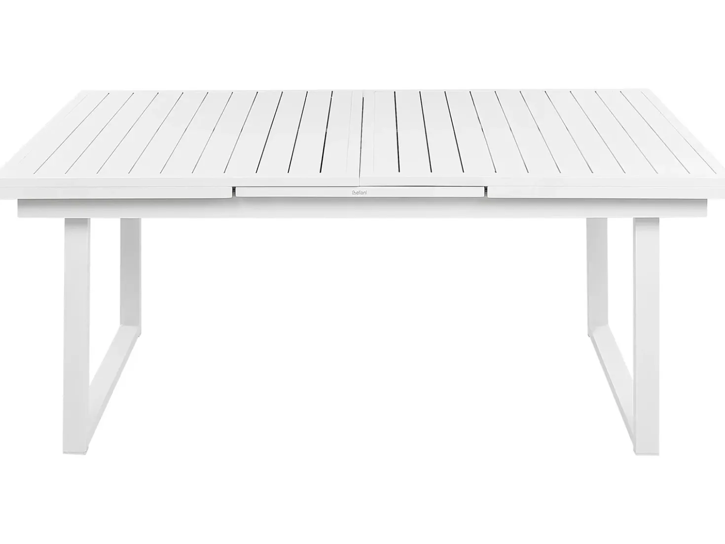 Set da pranzo da giardino 6 posti VALCANETTO/TAVIANO Metallo Bianco