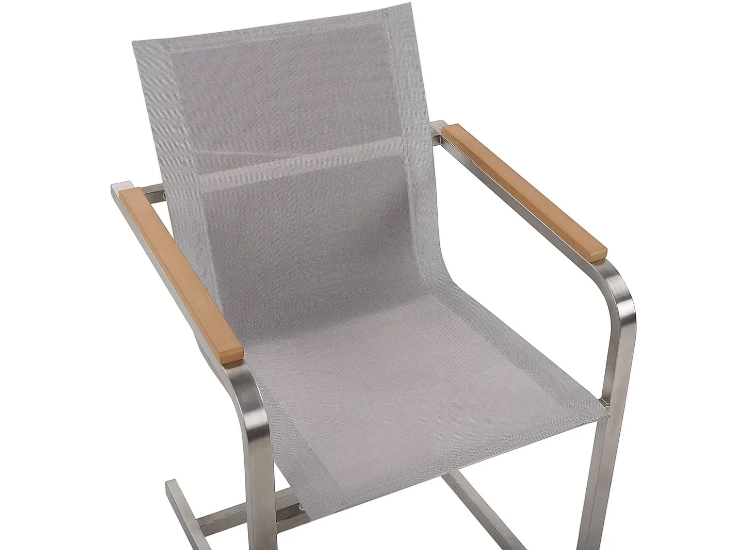 Set da pranzo da giardino 4 posti COSOLETO Vetro temperato Bianco