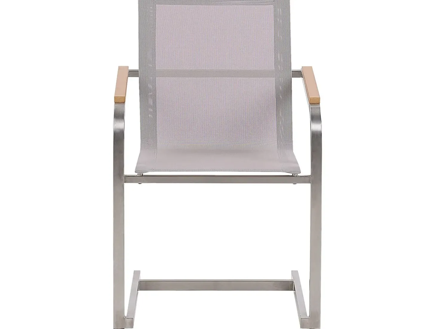 Set da pranzo da giardino 4 posti COSOLETO Vetro temperato Bianco