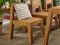 Set da pranzo da giardino 6 posti LIVORNO Legno d'acacia Marrone