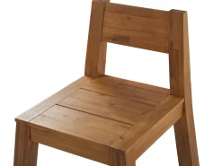 Set da pranzo da giardino 6 posti LIVORNO Legno d'acacia Marrone