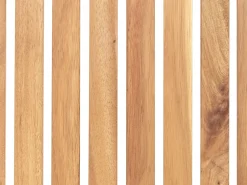 Set da pranzo da giardino 8 posti SASSARI II Legno di acacia certificato Marrone chiaro