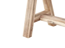 Set da pranzo da giardino con panche 6 posti TONNARE Cemento Grigio