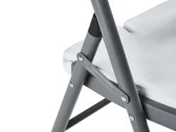 Set da pranzo da giardino 6 posti CUGNOLI Pieghevole Bianco