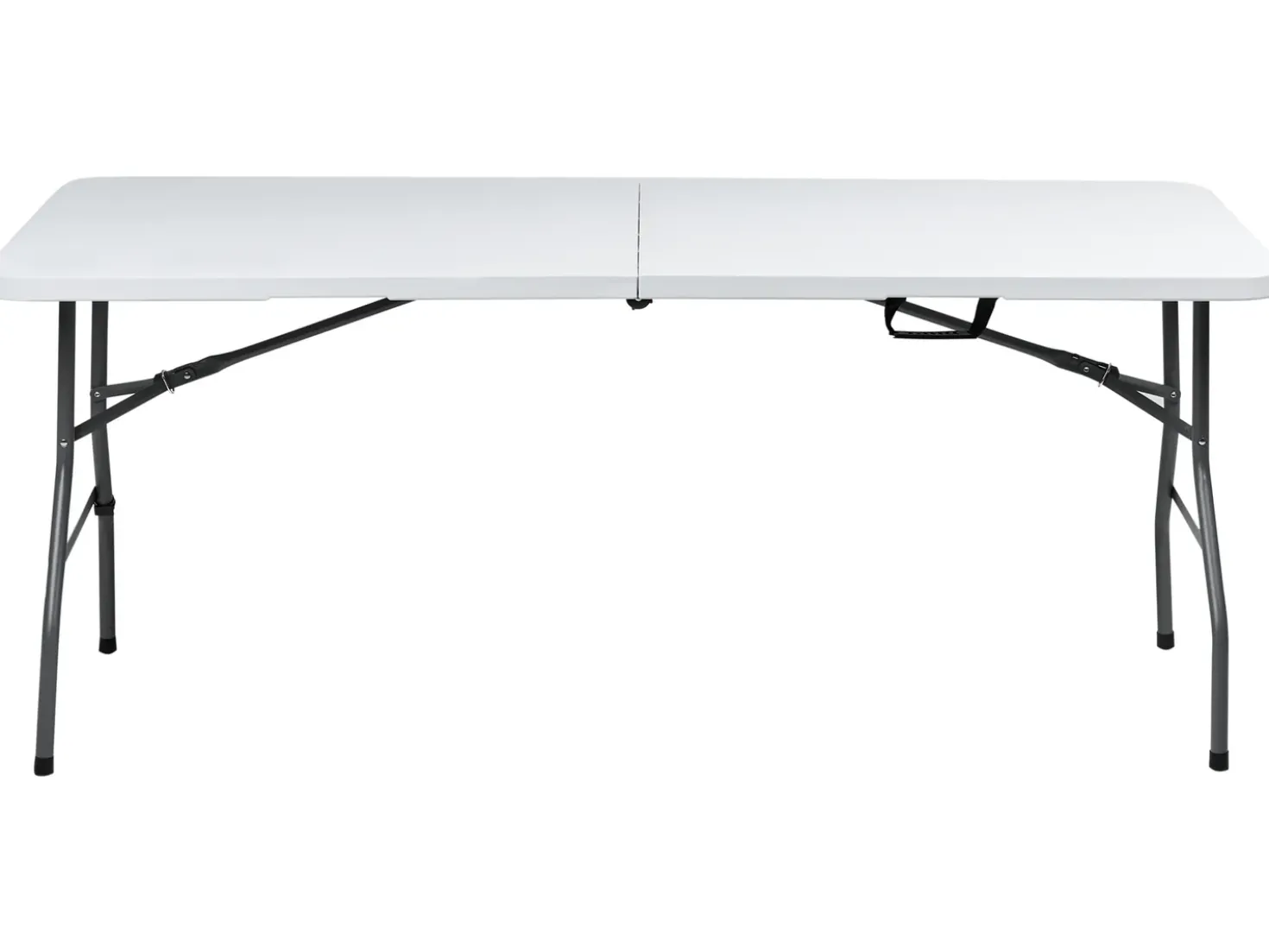 Set da pranzo da giardino 6 posti CUGNOLI Pieghevole Bianco