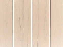 Set da pranzo da giardino con panche 6 posti COMO Beige