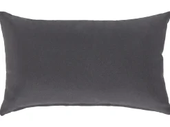 Set da pranzo da giardino 4 posti CANETTO con cuscini Metallo Nero