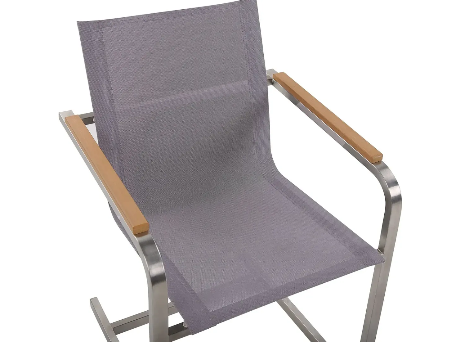 Set da pranzo da giardino 6 posti COSOLETO Vetro temperato Grigio
