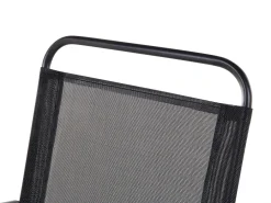 Set da pranzo da giardino 6 posti LIVO Metallo Nero