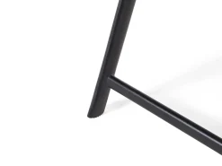 Set da pranzo da giardino 6 posti LIVO Metallo Nero