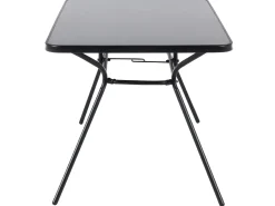 Set da pranzo da giardino 6 posti LIVO Metallo Nero