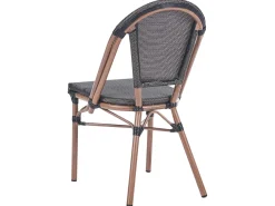 Set da pranzo da giardino 4 posti RIFREDDO Rattan sintetico (PE) Grigio