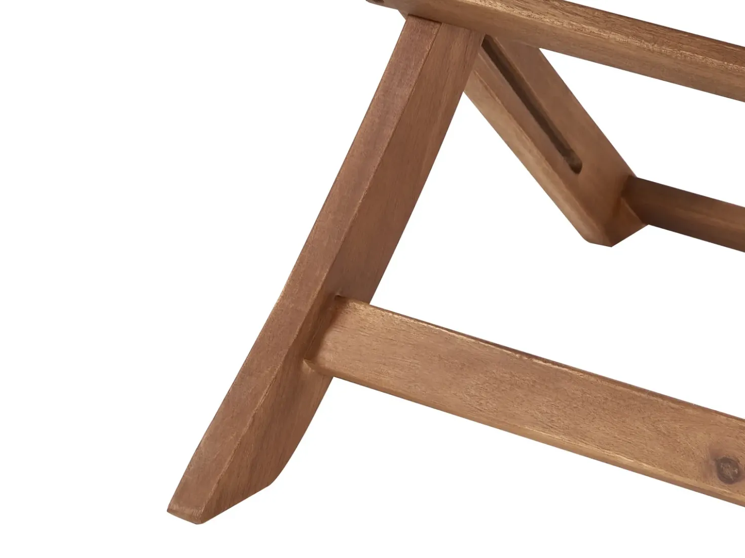 Set da pranzo da giardino 4 posti PARAGGI Legno di acacia certificato Marrone scuro