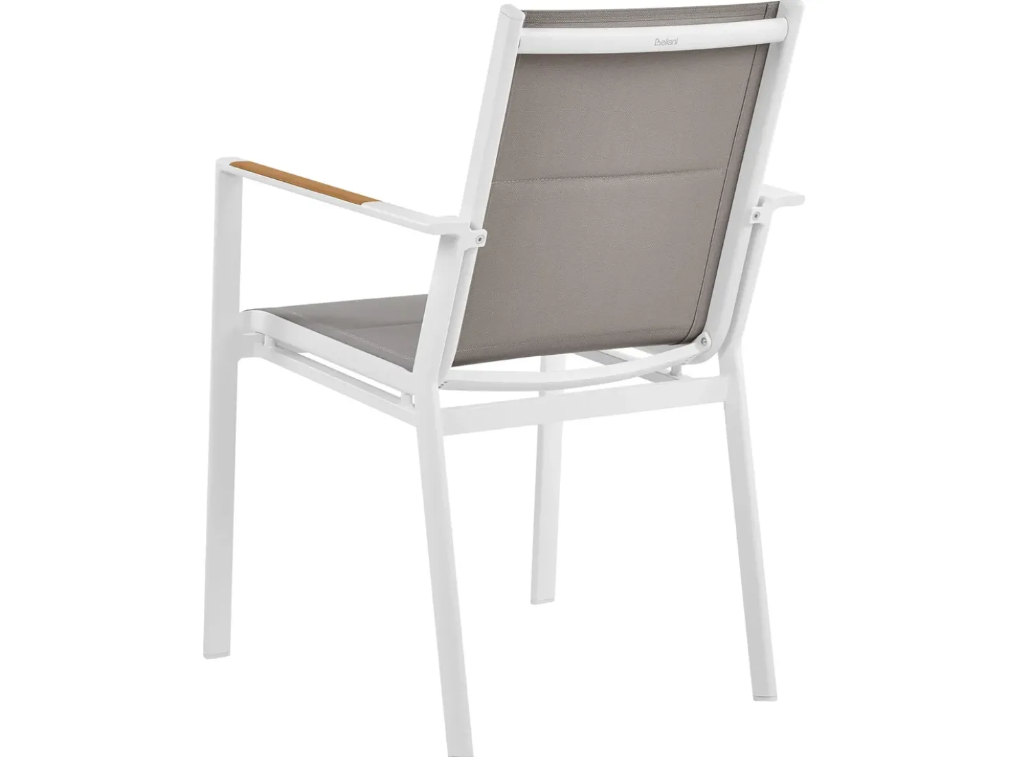 Set da pranzo da giardino 6 posti VALCANETTO/BUSSETO Metallo Grigio