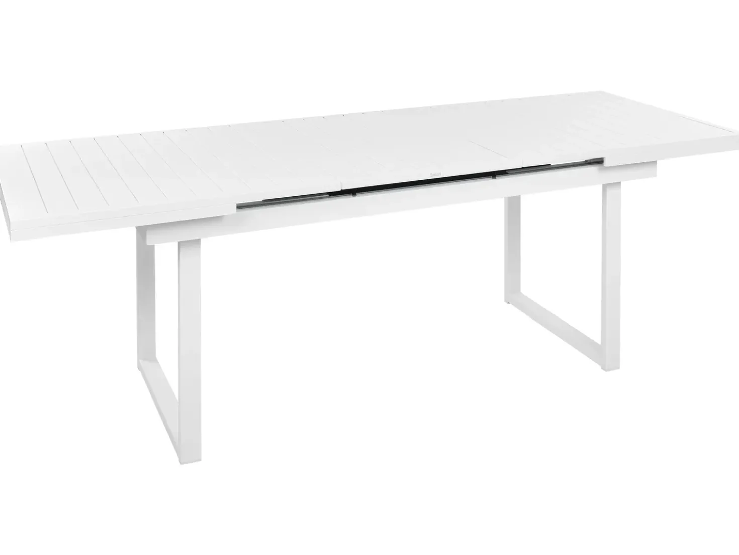 Set da pranzo da giardino 6 posti VALCANETTO/BUSSETO Metallo Grigio