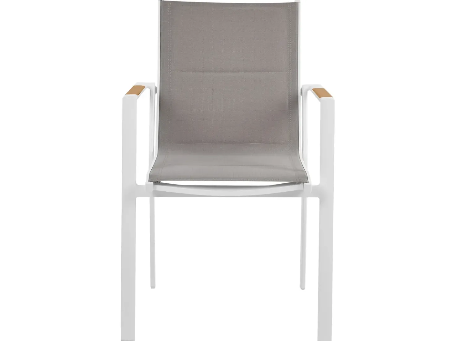 Set da pranzo da giardino 6 posti VALCANETTO/BUSSETO Metallo Grigio