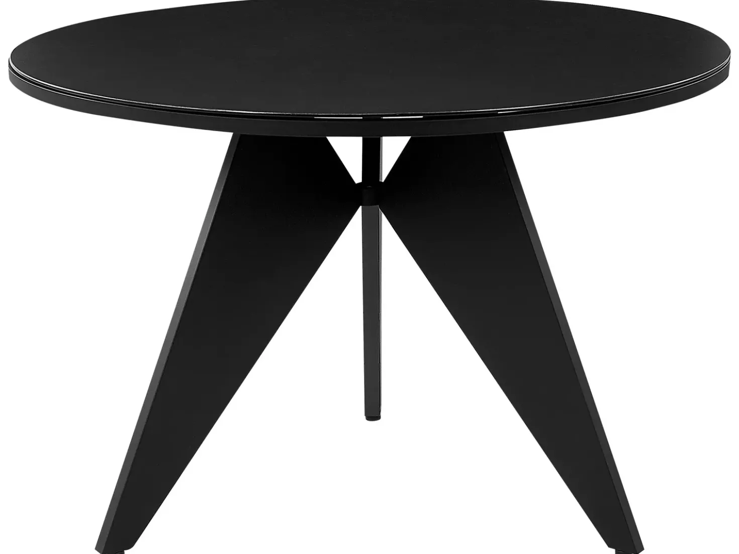 Set da pranzo da giardino 4 posti OLMETTO/TAVIANO con cuscini Metallo Nero