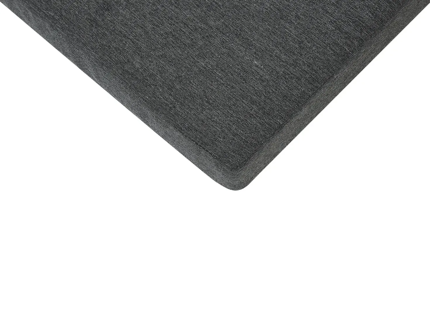 Set da pranzo da giardino 4 posti OLMETTO/TAVIANO con cuscini Metallo Nero