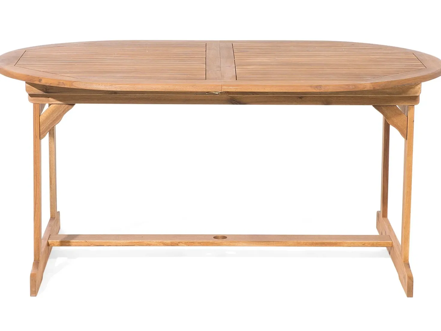 Set da pranzo da giardino 8 posti MAUI con cuscini Legno d'acacia Grigio