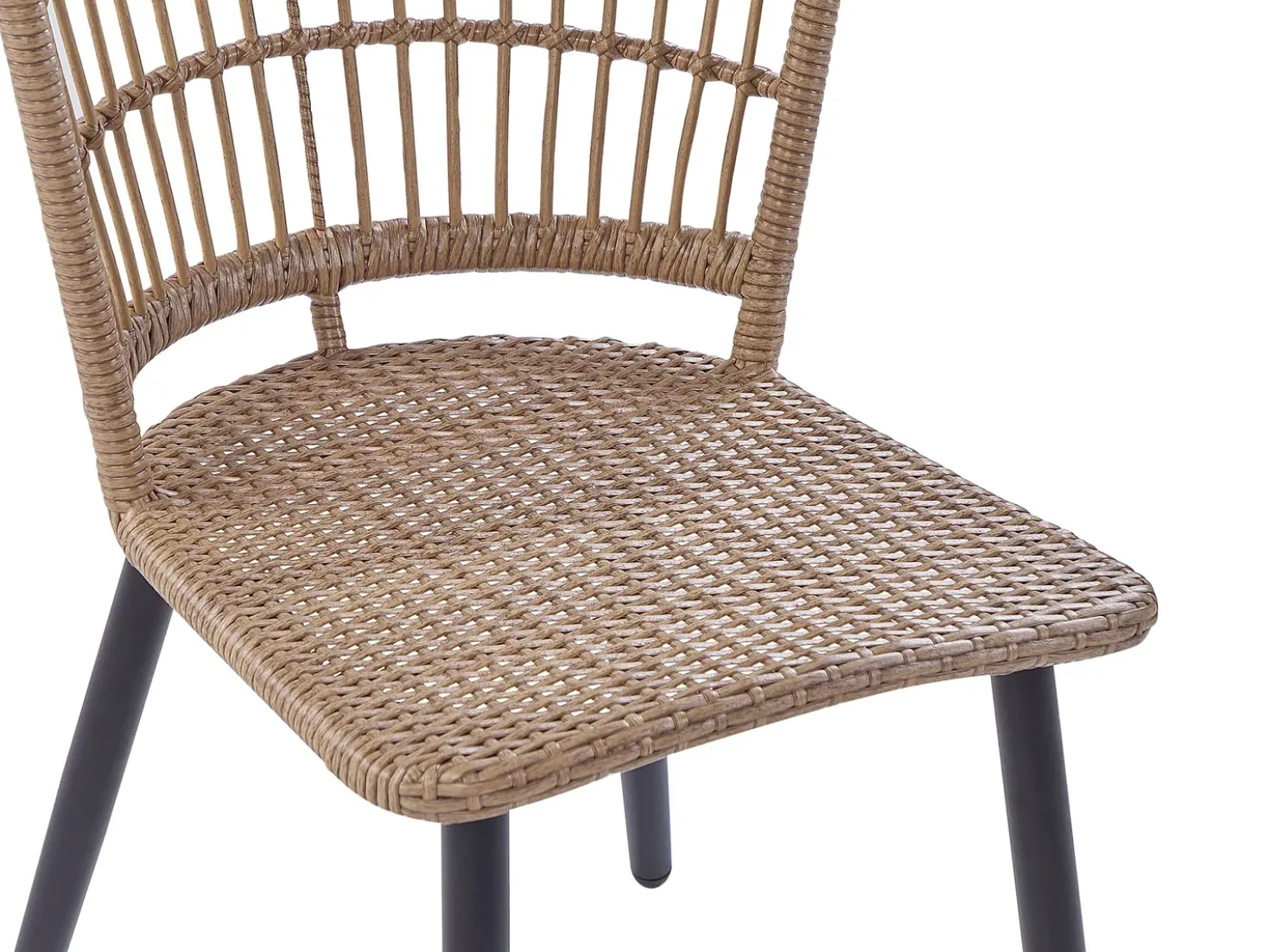Set da pranzo da giardino 6 posti ALIANO con cuscini Rattan sintetico (PE) Rosa pastello