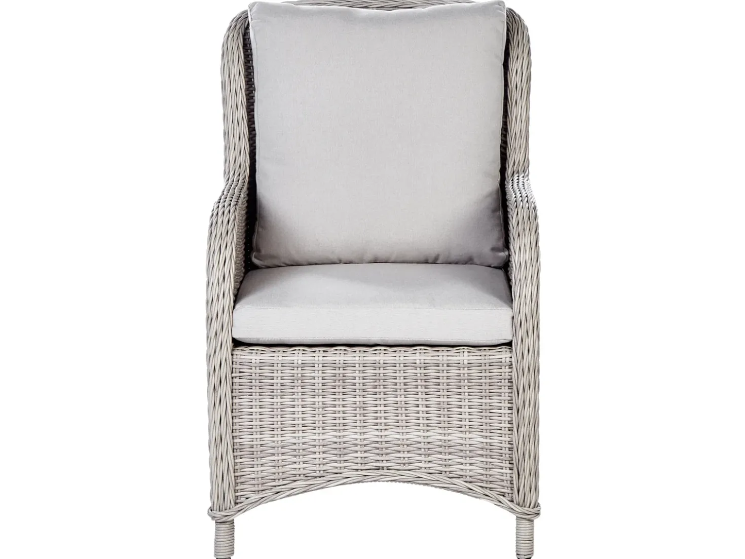 Set da pranzo da giardino 6 posti CASCAIS con cuscini Rattan sintetico (PE) Beige