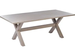 Set da pranzo da giardino 6 posti CASCAIS con cuscini Rattan sintetico (PE) Beige