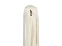 Set da pranzo da giardino 4 posti OLBIA con cuscini Cemento Beige