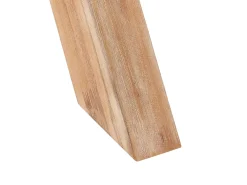 Set da pranzo da giardino 4 posti OLBIA con cuscini Cemento Beige
