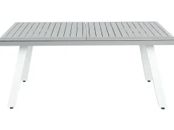 Set da pranzo da giardino 8 posti PERETA Metallo Grigio