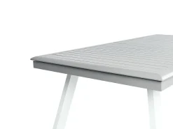 Set da pranzo da giardino 8 posti PERETA Metallo Grigio