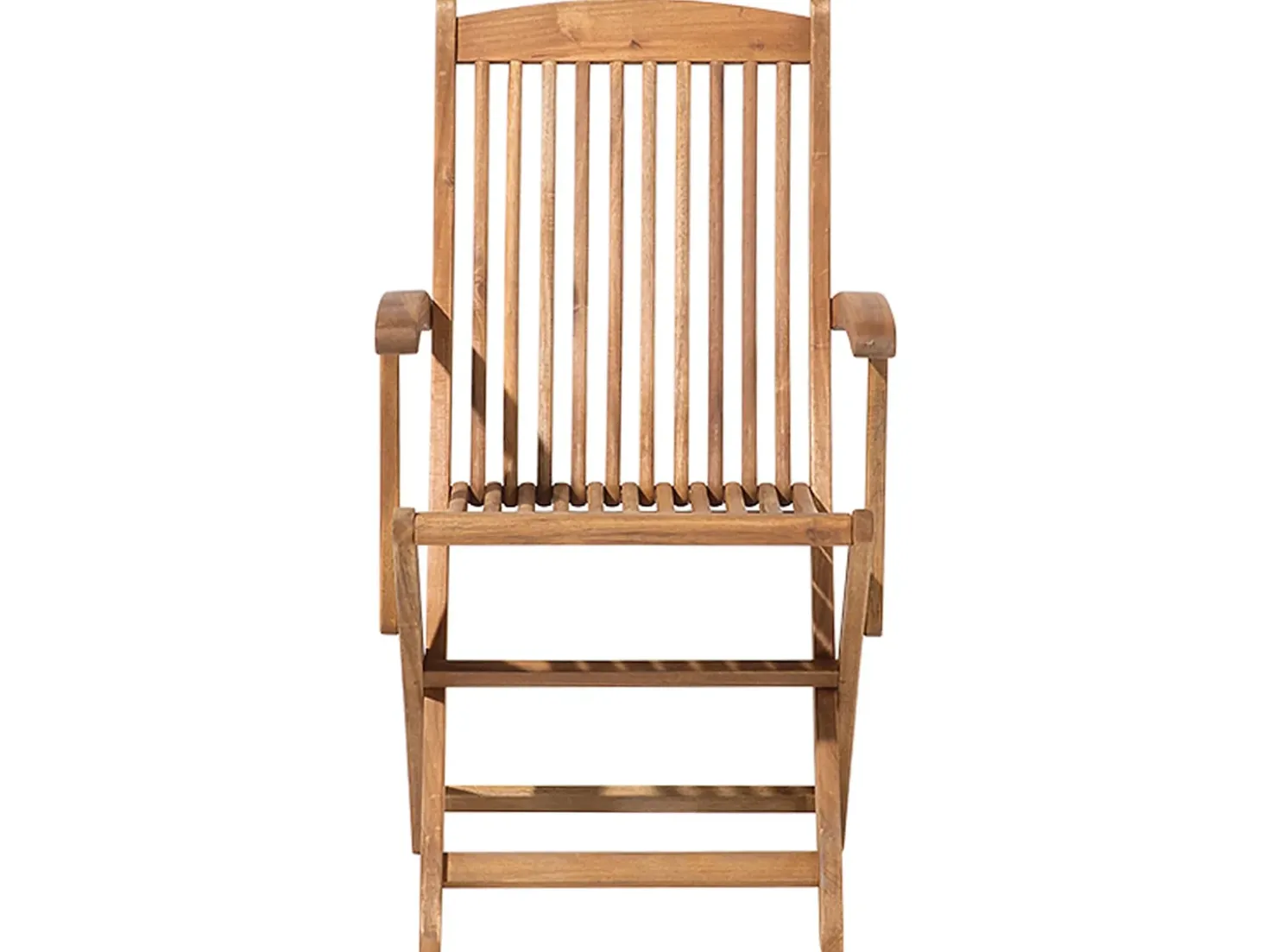 Set da pranzo da giardino 8 posti MAUI con Ombrellone Legno d'acacia Bianco sporco